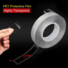 Strong Double-Sided Tape Heavy Duty for Indoor Installation | Super Sticky, Non-Slip Adhesive, No Screws or Drilling Needed, Non-Toxic & Residue-Free