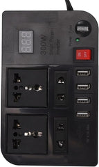 300W Car Power Inverter | 12V DC to 110V AC Converter with Dual USB Ports for Charging Laptops, Tablets, and Mobile Devices