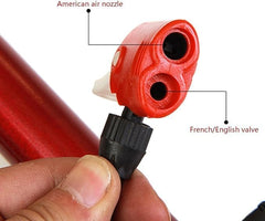 Portable Tire Air Pump | Compact Handheld Inflator for Bicycle & Car Tires | High-Pressure Mini Air Pump for Road, Mountain Bikes & Vehicles