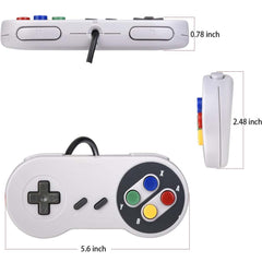 Retro Classic 620-Game Console with Dual Controllers – Plug & Play Mini Gaming System with AV Output – Fun Easter Gift for Kids & Adults