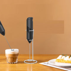 Household Portable Reusable Electric Milk Frother | Perfect for Lattes, Cappuccinos, and Hot Beverages | Handheld Milk Steamer