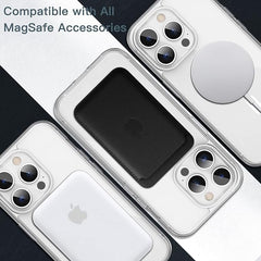 Compatible Magnetic Phone Case with Camera Control – Military-Grade Shockproof Protection for iPhone 14, 14 Plus, 14 Pro & 14 Pro Max