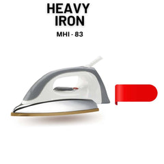 MHI-83 Automatic Dry Iron – 1800W Powerful Clothes Iron with Ceramic Soleplate, Auto Shut-Off, Vertical Steam & Adjustable Temperature Control for Home & Professional Use
