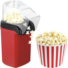 Home Popcorn Maker Popper – Electric Hot Air Corn Popping Machine for Quick, Oil-Free Snacks, Perfect for Movie Nights, Parties & Family Fun at Home