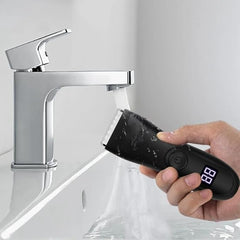 Electric Hair Trimmer & Shaver for Men | Body Groomer for Groin, Pubic & Full Body Hair | Replaceable Ceramic Blade | Rechargeable & Waterproof Design