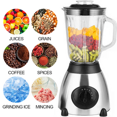 5-Speed Electric Multifunctional Juicer Blender | 1.5L Capacity, 1500W High Power | Professional Grade Blending & Juicing Machine