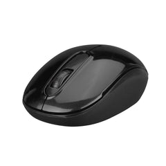 USB Black 2.4GHz Optical Wireless Mouse | Compact Design with Nano Receiver, Plug & Play for Windows, Mac, Linux | Lightweight, Ergonomic for Office, Home, Travel