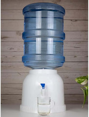 Water Dispenser DWD-03 White | Compact 5-Gallon Countertop Model | Durable, Dishwasher-Safe Design for Convenient Home and Office Hydration