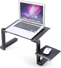 Adjustable Aluminum Laptop Desk | Portable Folding Stand for Laptops & Tablets