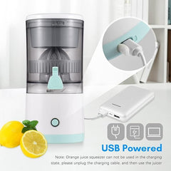 Electric Orange Juicer – Portable, Hands-Free, USB-Powered Citrus Press for Travel & Home