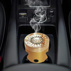 Car Bukhoor Arabic Oud Air Freshener – Rechargeable USB Oud Diffuser for Car and Home
