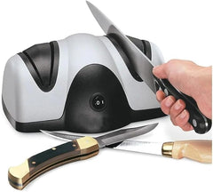 2-Stage Professional Universal Electric Knife Sharpener | Effortless Blade Restoration