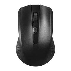 USB Black 2.4GHz Optical Wireless Mouse | Compact Design with Nano Receiver