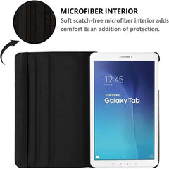 360° Rotating PU Leather Case for Samsung Galaxy Tab A 8.0" (2017) – Stand Cover with Auto Sleep/Wake, Multi-Angle Viewing for SM-T380/T385 (Multi-Color)