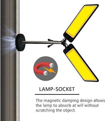 LED Work Light | 20000LM Dual-Head Adjustable Magnetic Light | Super Bright, Portable, and Versatile for Workshop, Garage, Outdoor, and Camping Use