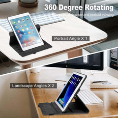 iPad Air 1 & 2 9.7" Case – 360° Rotating PU Leather Smart Folio with Auto Sleep/Wake, Multi-Angle Stand & Shockproof Protection for Work, School & Travel (Multi Colour)