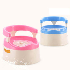 Portable Toddler Potty Training Chair – Kids’ Toilet Seat with Splash Guard, Anti-Slip Base, Easy-to-Clean Potty Chair for Boys & Girls, Lightweight & Travel-Friendly (Multi-Colour)