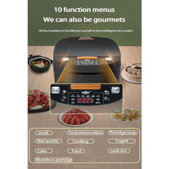 Multifunctional Electric Rice Cooker & Pressure Cooker - 5L/1.8L Smart Pot with Slow Cook, Steam, and Hot Pot Modes | Portable Kitchen Appliance