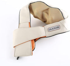 Kneading Electric Pulse Neck & Shoulder Massager | Deep Tissue Muscle Relief with Heat & Pulse Technology | Portable Relaxation Device for Pain & Stress Relief