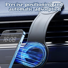 Magnetic Phone Holder Base for Car, 2024 New Magnetic Phone Bracket | Secure Dashboard Phone Holder with 360° Adjustable Magnetic Phone Mount for All Smartphones