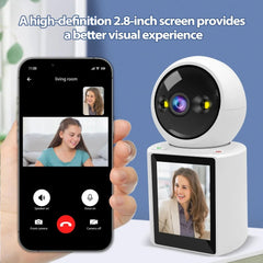4K 6MP Smart PTZ IP Camera – AI Human Detection, Color Night Vision, Two-Way Audio & One-Click Video Calling for Advanced Home Security