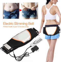 Electric Vibrating Slimming Belt | Adjustable Waist Massage Belt | Fat Burning & Body Toning Equipment for Abdomen, Hips, and Waist Slimming at Home