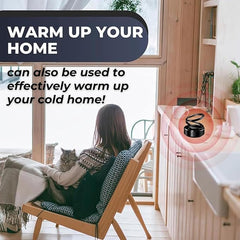 New Portable Kinetic Molecular Heater | Compact & Energy-Efficient Mini Heater | Ideal for Vehicles, Offices, and Small Spaces | Instant Warmth Anywhere