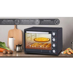 42L Electric Oven Toaster Grill – Multi-Function Convection Oven with Rotisserie, Baking, Broiling & Toasting – Large Countertop Kitchen Appliance for Home Use