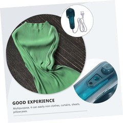Portable Steamer for Clothes – Mini Electric Handheld Garment Steamer with Steamer Basket, Lightweight Travel Iron for Wrinkle-Free Clothes at Home & On the Go