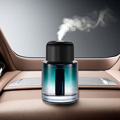 Portable Smart Atomized Car Aroma Diffuser | ABS & Glass Construction, Long-Lasting Battery, Pure Essential Oil Use for Home, Office, Travel