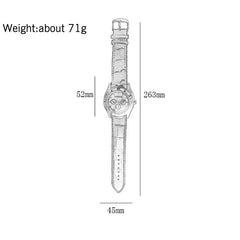 Cigarette Lighter Watch | Casual USB Charging Lighter with Heating Wire for Men (Golden) | Unique Gadget & Fashion Accessory