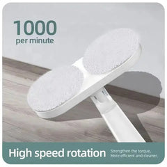 Household Rechargeable 360° Spin Water Tank Steam Spray Electric Mop | Steam Cleaner Mop for Floors with Adjustable Handle
