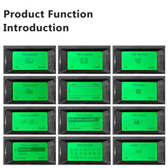 Wireless GSM Desk Phone – Dual SIM Cordless Landline with Call Recording, SMS, Caller ID, Battery Backup – Ideal Home & Office Communication Phone with Handset