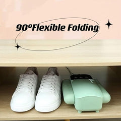 Electric Shoe Dryer with Adjustable Rack & Timer | Multi-Functional Boot Warmer & Glove Dryer for Sweaty Shoes | Portable Home & Travel Dryer