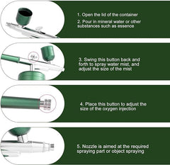 Nano Hydrating Oxygen Spray Machine | Portable Oxygen Therapy for Radiant Skin