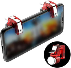 Metal Smartphone Mobile Gaming Trigger for PUBG | Gamepad Fire Button L1 R1 Shooter Controller