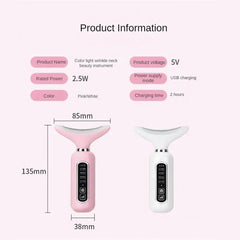 Beauty Neck Protection Skin Rejuvenation Massager | USB Charging Visual Skin Care Tool