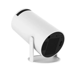 Portable Family Projector | Android Smart Projector with HD Display for Camping & Home