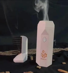 Electric Bakhoor Burner | Portable Arabic Oud Incense Emanator | Quick Heating & Smokeless Design | Ideal for Home, Office, and Traditional Aromatherapy