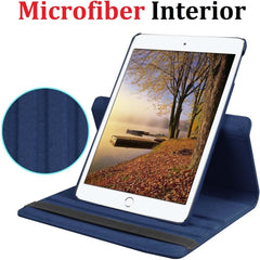 iPad Mini 4/5 360° Rotating Case – Premium PU Leather Smart Folio with Auto Sleep/Wake, Multi-Angle Stand & Full Protection for Travel, Work & Everyday Use (Multi Colour)