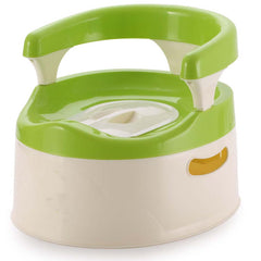 Portable Toddler Potty Training Chair – Kids’ Toilet Seat with Splash Guard, Anti-Slip Base, Easy-to-Clean Potty Chair for Boys & Girls, Lightweight & Travel-Friendly (Multi-Colour)