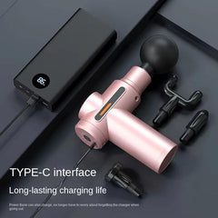 New Mini Massage Gun | Hot & Cold Therapy Muscle Massager | Compact Deep Tissue Relief for Sore Muscles, Post-Workout Recovery & Full-Body Relaxation