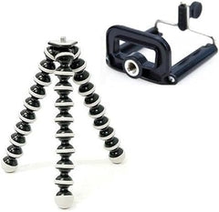 Jambo 13-Inch Flexible Octopus Tripod Stand | Universal Phone & DSLR Camera Mount | 360° Rotating Grip | Lightweight Design | Max Load 5 KG