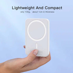YP29 Magnetic Power Bank – 5000mAh Portable Wireless Charger, MagSafe-Compatible Slim Battery Pack for iPhone & Smartphones, Compact Travel-Friendly Charging Solution