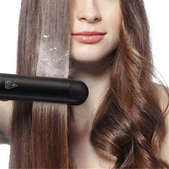 Professional 3-in-1 Steam Ceramic Hair Straightener & Curler | Ionic Vapor Hair Styler | Smooth, Shiny, and Frizz-Free Styling Tool for All Hair Types