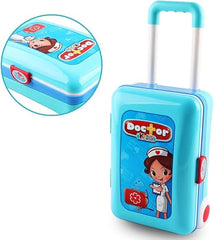 Ultimate 2-in-1 Portable Medical Center | Children’s Hospital Role Play Suitcase | Interactive Doctor Playset with Accessories for Educational & Imaginative Fun