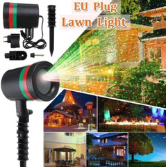 Indoor & Outdoor Laser Light Projector – Starry Landscape Spotlight with Thousands of Dazzling Patterns, Weatherproof Design for Parties, Holidays, Christmas & Year-Round Décor
