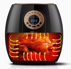 4.5L Digital Air Fryer – 2400W Fast Heating, Oil-Free Healthy Cooking with 8 Presets & LED Touch Control – Ideal Family Airfryer for Quick Meals