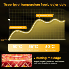 Electric Heating Pad for Cramps | Upgraded Portable Cordless Heating Pad with Adjustable Heat Settings & Soft White Design for Menstrual Relief, Back Pain & Muscle Comfort