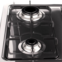 4-Burner Outdoor Gas Stove with Detachable Legs – Heavy-Duty Portable Propane Cooking Stove for Camping, RV Trips, Patio Parties & Backyard BBQ Grilling